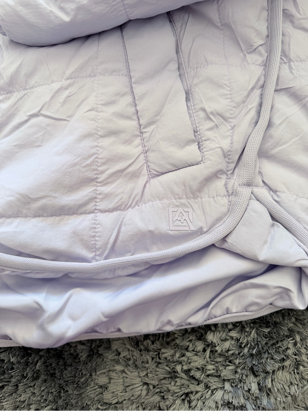 Avalanche Light Lavender Quilted Puffer Jacket - Picture 5 of 5